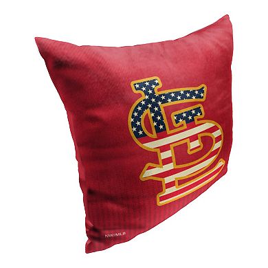 St. Louis Cardinals Celebrate Series Americana Printed Throw Pillow