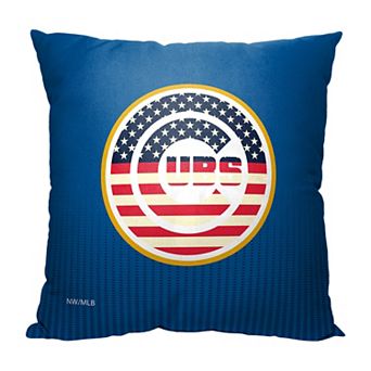 Chicago Cubs Celebrate Series Americana Printed Throw Pillow