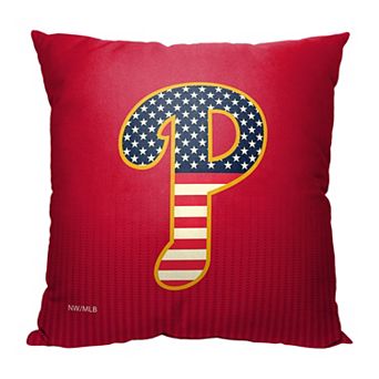 Philladelphia Phillies Celebrate Series Americana Printed Throw Pillow