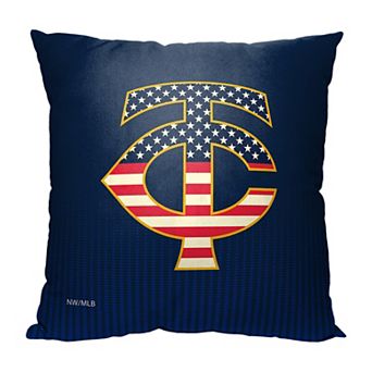Minnesota Twins Celebrate Series Americana Printed Throw Pillow