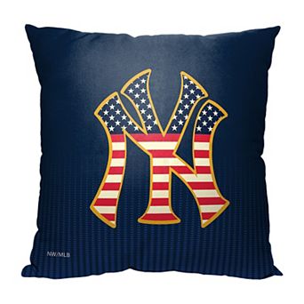 New York Yankees Celebrate Series Americana Printed Throw Pillow