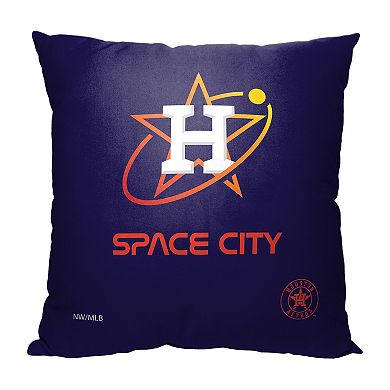 Houston Astros City Connect Space City Printed Throw Pillow