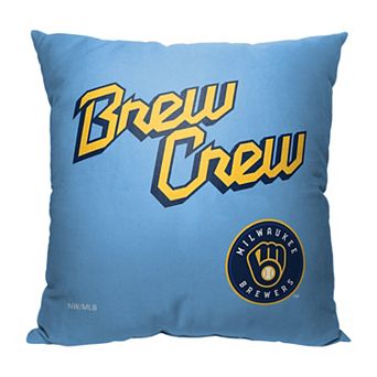 Milwaukee Brewers Tailgate Brew Crew City Connect Printed Throw Pillow