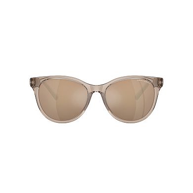 Women's Armani Exchange AX4144SU 54mm Cat Eye Mirrored Sunglasses