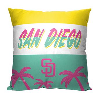 San Diego Padres Neon City Connect Printed Throw Pillow