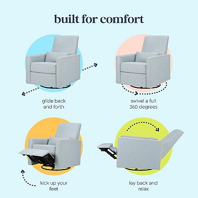 DaVinci Piper Recliner & Swivel Glider Armchair