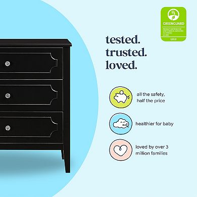 DaVinci Chloe Regency 3-Drawer Dresser
