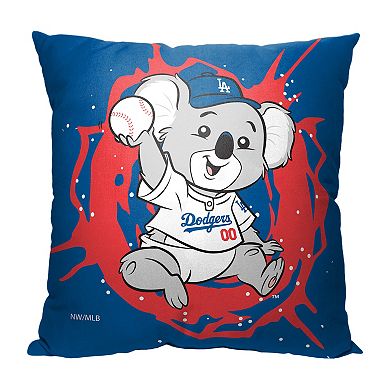 Los Angeles Dodgers Koala Printed Throw Pillow