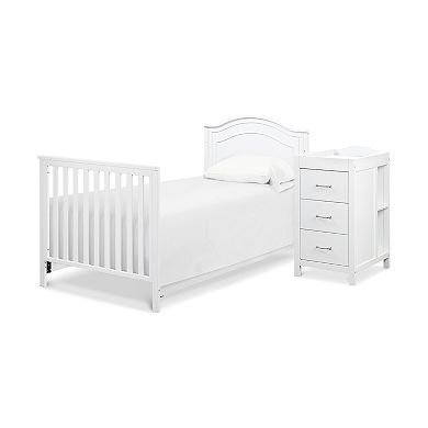 DaVinci Charlie 4-in-1 Convertible Mini Crib & Changer