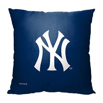 New York Yankees Teddy Bear Printed Throw Pillow