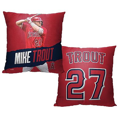 MLB Official Los Angeles Angels of Anaheim 18x18 Printed Pillow