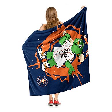 Houston Astros Mascot Orbit Silk Touch Throw Blanket