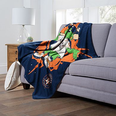 Houston Astros Mascot Orbit Silk Touch Throw Blanket