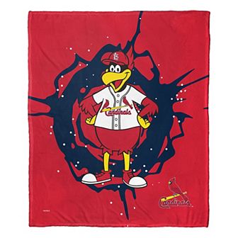 St. Louis Cardinals Mascot Fredbird Silk Touch Throw Blanket