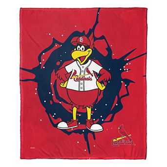 St. Louis Cardinals Mascot Fredbird Silk Touch Throw Blanket
