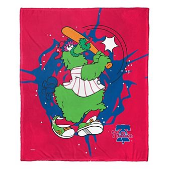 Philadelphia Phillies Mascot Phillie Phanatic Silk Touch Throw Blanket