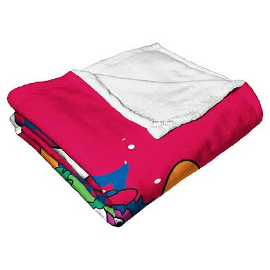 Philadelphia Phillies Mascot Phillie Phanatic Silk Touch Throw Blanket