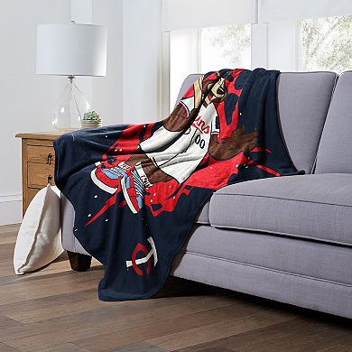 Minnesota Twins Mascot T.C. Bear Silk Touch Throw Blanket