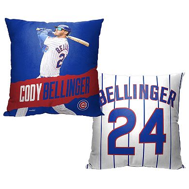 MLB Official Chicago Cubs 18x18 Printed Pillow