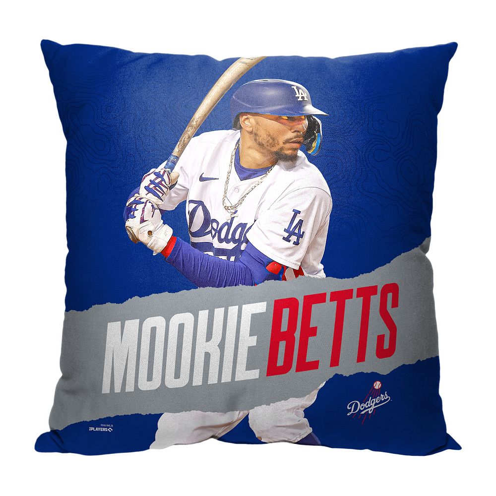 Mlb official los angeles dodgers 18x18 printed pillow