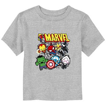 Toddler Boy Marvel Cute Smash Graphic Tee