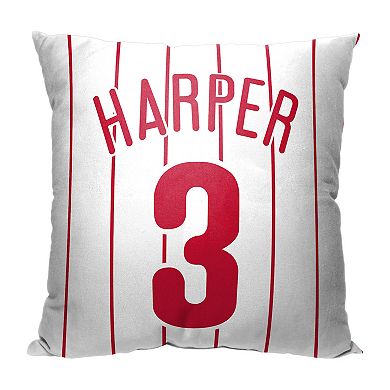 MLB Official Philadelphia Phillies 18x18 Printed Pillow