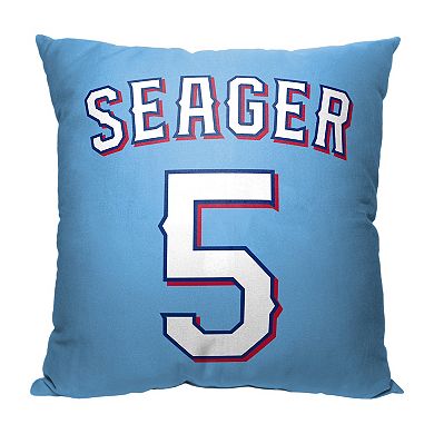 MLB Official Texas Rangers 18x18 Printed Pillow