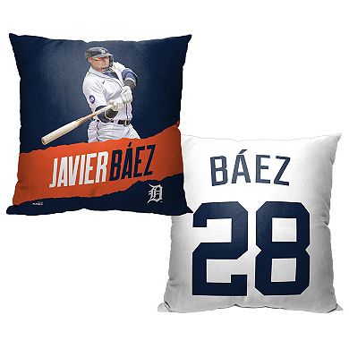 MLB Official Detroit Tigers 18x18 Printed Pillow