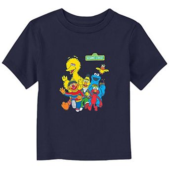 Toddler Boy Sesame Street Happy Group Graphic Tee