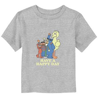 Toddler Boy Sesame Street Have A Happy Day Graphic Tee