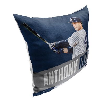MLB Official New York Yankees 18x18 Printed Pillow