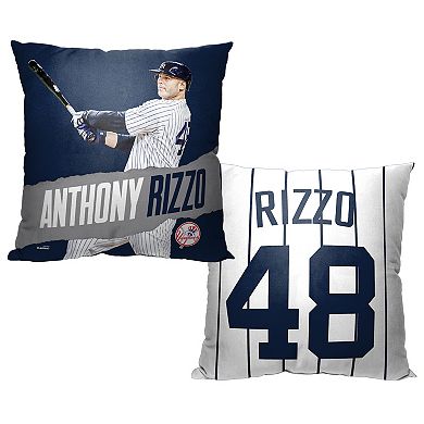 MLB Official New York Yankees 18x18 Printed Pillow