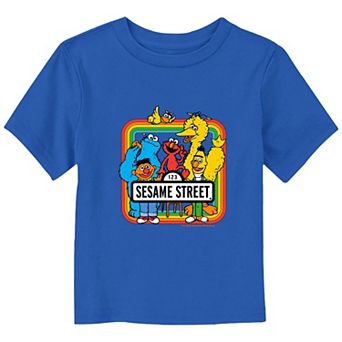 Toddler Boy Sesame Street Rainbow Frame Graphic Tee