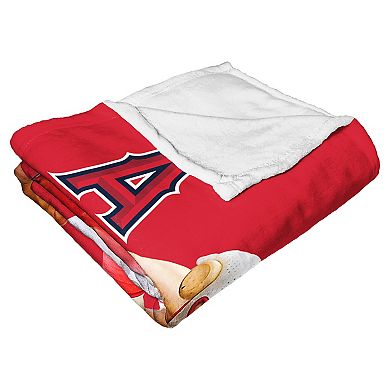MLB Los Angeles Angels of Anaheim Player Silk Touch Throw Blanket