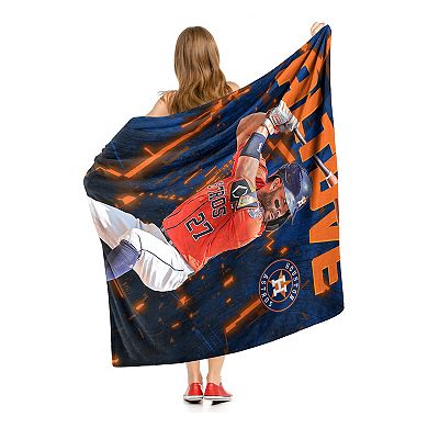 MLB Houston Astros Player Silk Touch Throw Blanket