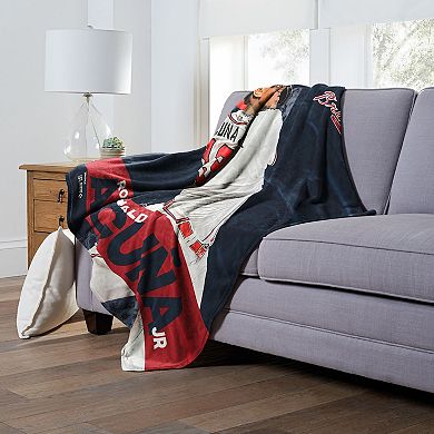 MLB Atlanta Braves Player Silk Touch Throw Blanket