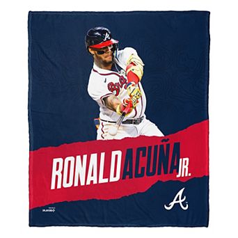 MLB Atlanta Braves Player Silk Touch Throw Blanket
