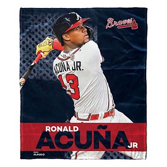 MLB Atlanta Braves Player Silk Touch Throw Blanket