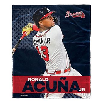 MLB Atlanta Braves Player Silk Touch Throw Blanket