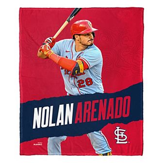 MLB St. Louis Cardinals Player Silk Touch Throw Blanket