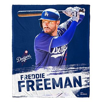MLB Los Angeles Dodgers Player Silk Touch Throw Blanket
