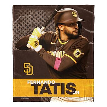 MLB San Diego Padres Player Silk Touch Throw Blanket