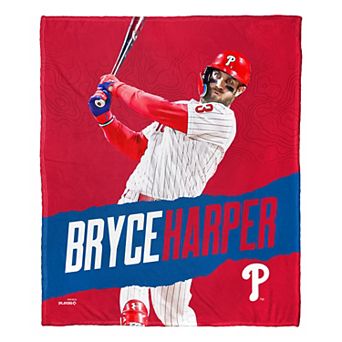 MLB Philadelphia Phillies Player Silk Touch Throw Blanket