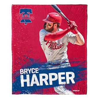 MLB Philadelphia Phillies Player Silk Touch Throw Blanket
