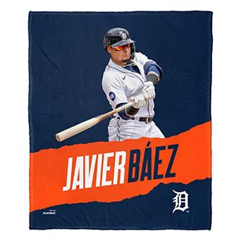 MLB Detroit Tigers Player Silk Touch Throw Blanket