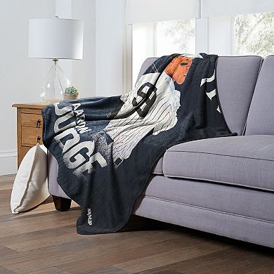MLB New York Yankees Player Silk Touch Throw Blanket