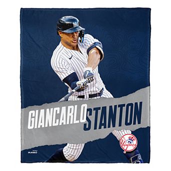 MLB New York Yankees Player Silk Touch Throw Blanket