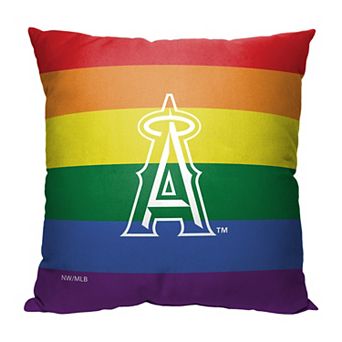 MLB Los Angeles Angels of Anaheim Pride Series Printed Pillow - 18" x 18"