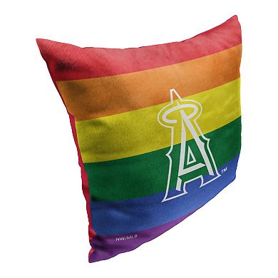 MLB Los Angeles Angels of Anaheim Pride Series Printed Pillow - 18" x 18"