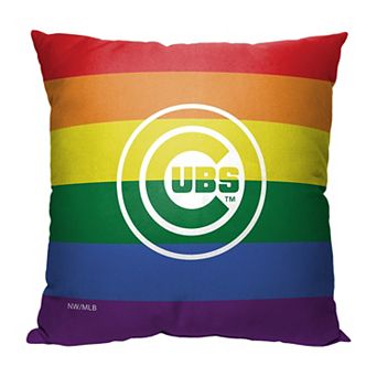 MLB Chicago Cubs Pride Series Printed Pillow - 18" x 18"